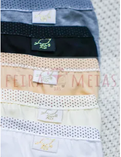 Cueca Em Algodão Clássica | Cintura Média Alta | Modelo 24 | Várias Cores 2