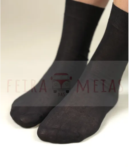 Meia Clássica Em Algodão | Cerzida | 100% Algodão | Pack 5 | Várias Cores Meia Clássica Em Algodão | Cerzida | 100% Algodão | Pack 5 | Várias Cores