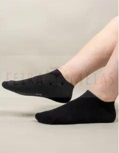 Soquete Invisível Respirável | Cerzida | Unissexo | Pack 5 | Várias Cores 2