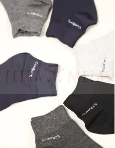 Soquete Medicinal | Punho Confort | Unissexo | Pack 5 Pares | Várias Cores 2